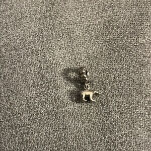 Silver Bear Charm Pendant